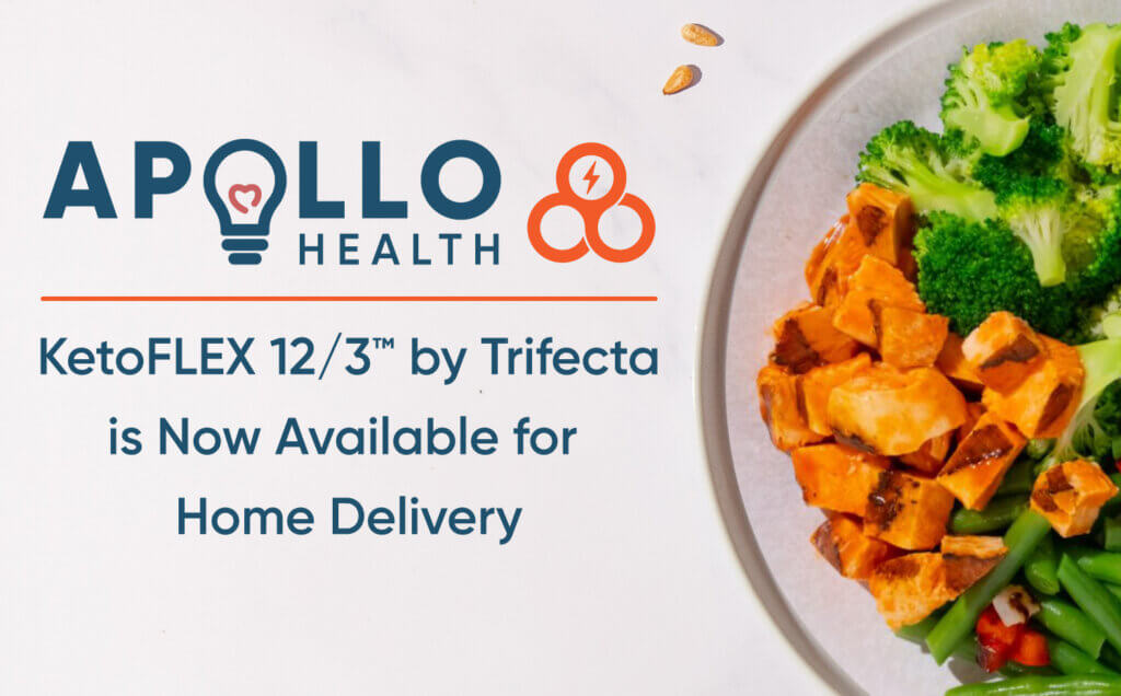 Make KetoFLEX 12/3 easy, order meal delivery with Trifecta