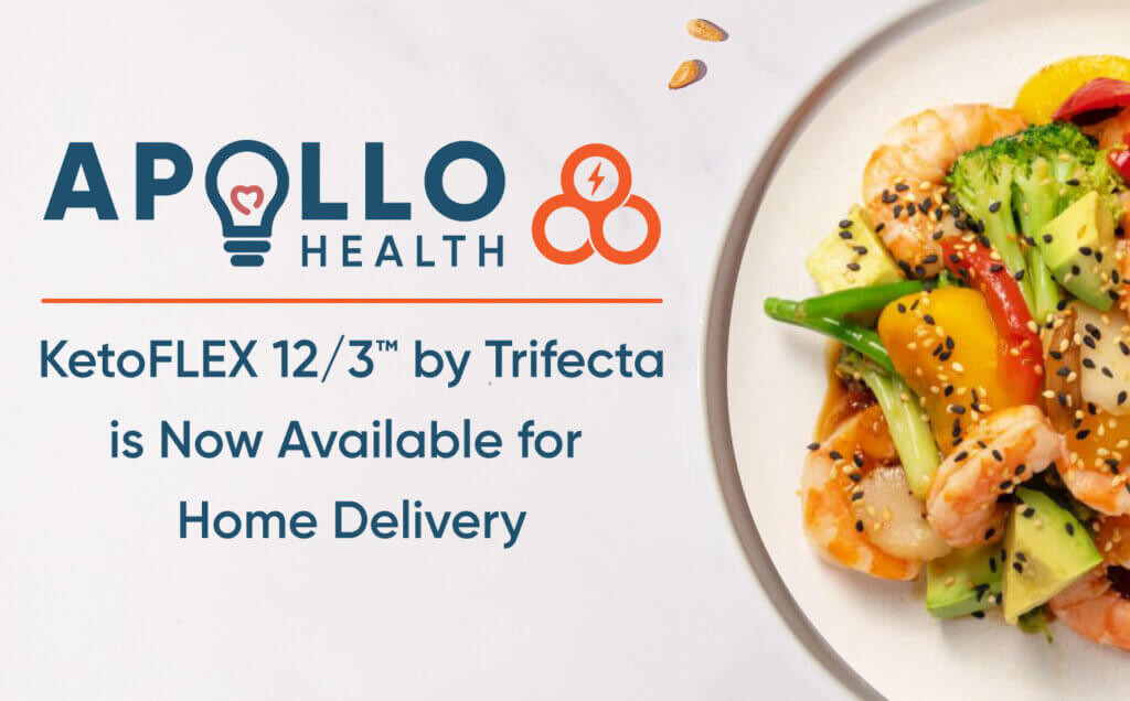 Make KetoFLEX 12/3 easy, order meal delivery with Trifecta