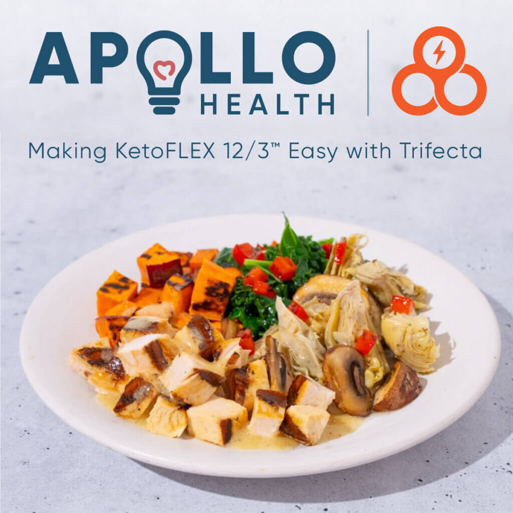 Make KetoFLEX 12/3 easy, order meal delivery with Trifecta