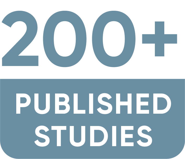 Over 200 studies conducted